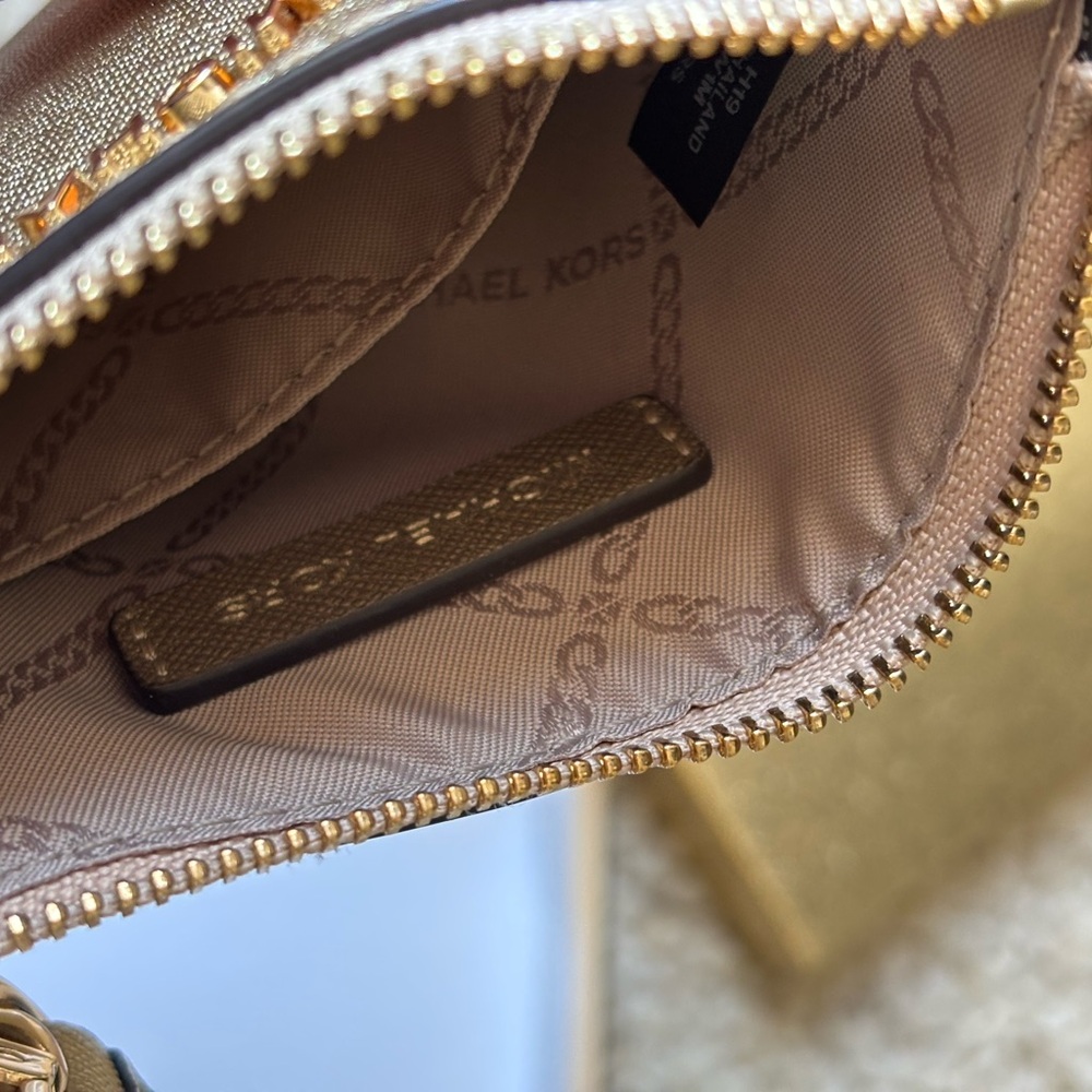 Michael Kors Karla Wristlet - Gold - Picture 6 of 7